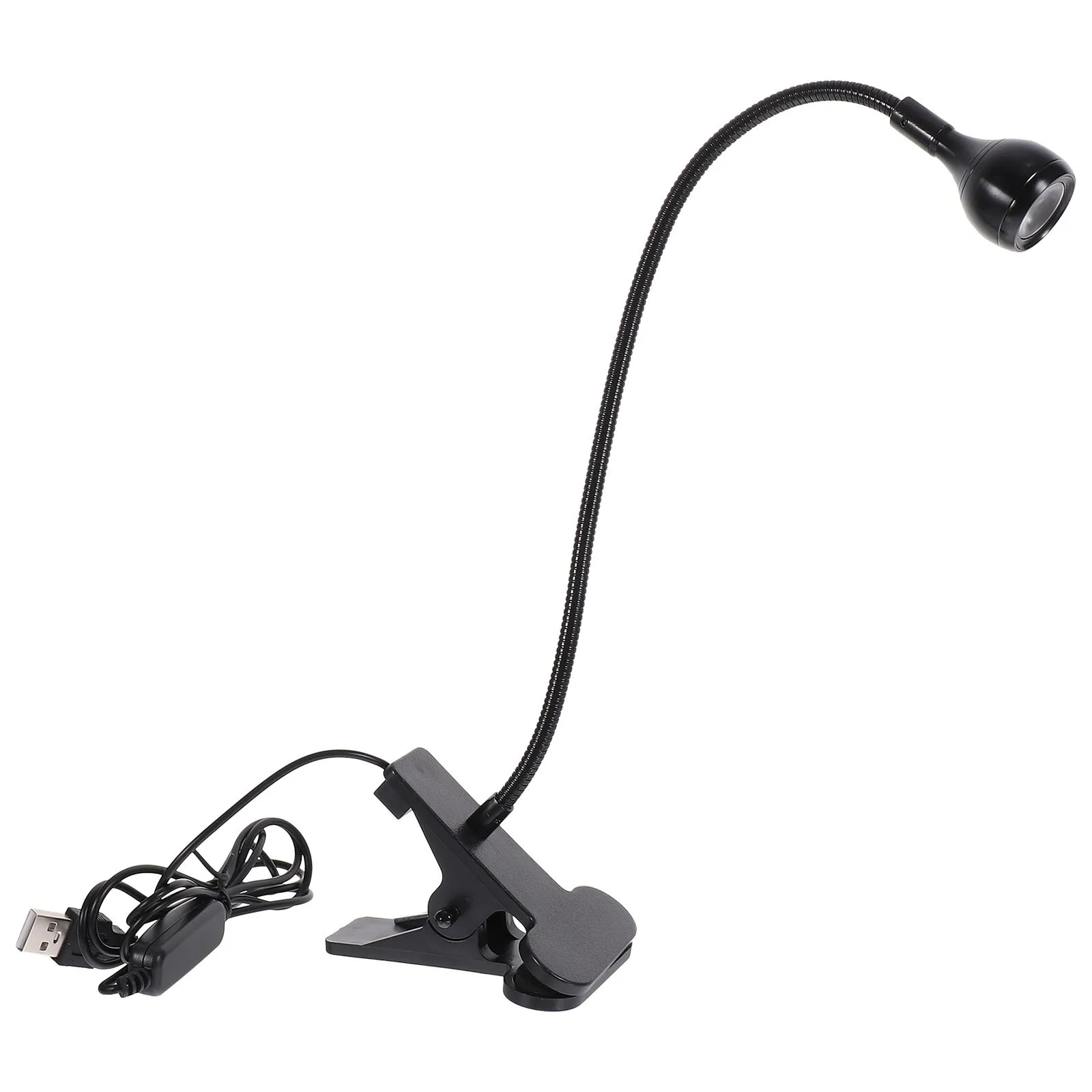 360 graus ajustável usb proteção para os olhos led clipe lâmpada de mesa flexível pescoço cabeceira luz leitura livro lâmpada on off interruptor quente