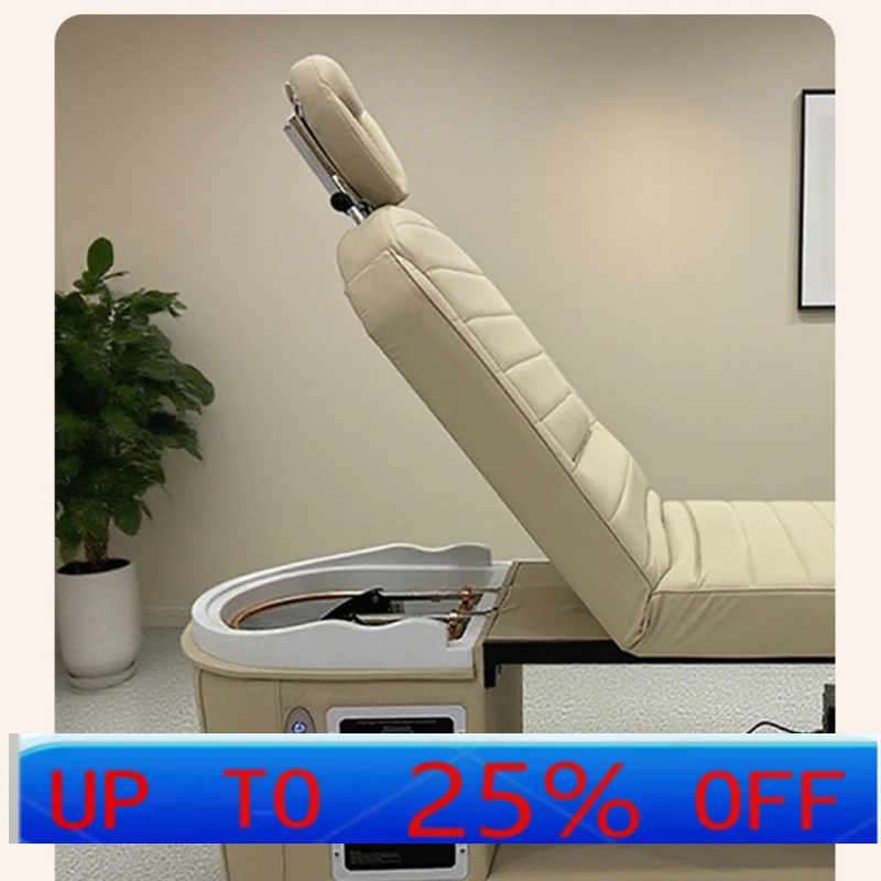 

LH Electric Lifting Hair Treatment Shampoo Bed Foot Bath Beauty Salon Water Circulation Fumigation