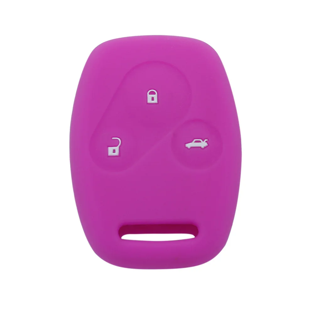 Suitable for Honda Fengfan Accord 3-button Silicone Key Cover Civic Soft Rubber Key Package Car Logo Epoxy Remote Control Sheath view 3
