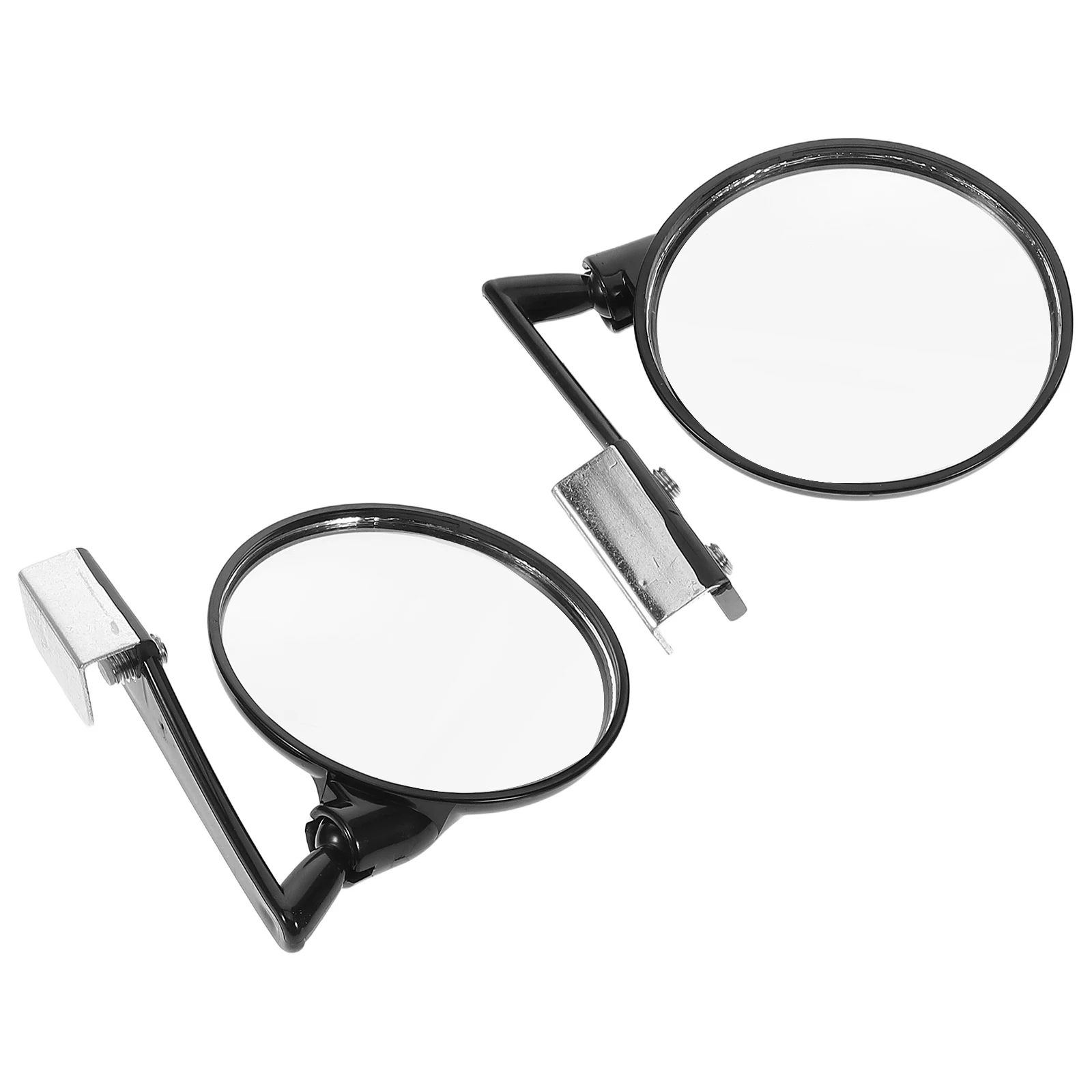 

2Pcs Front Wheel Auxiliary Mirror Universal Car Wide Angle Convex Blind Spot Rear View Mirror for Driving Parking Safety