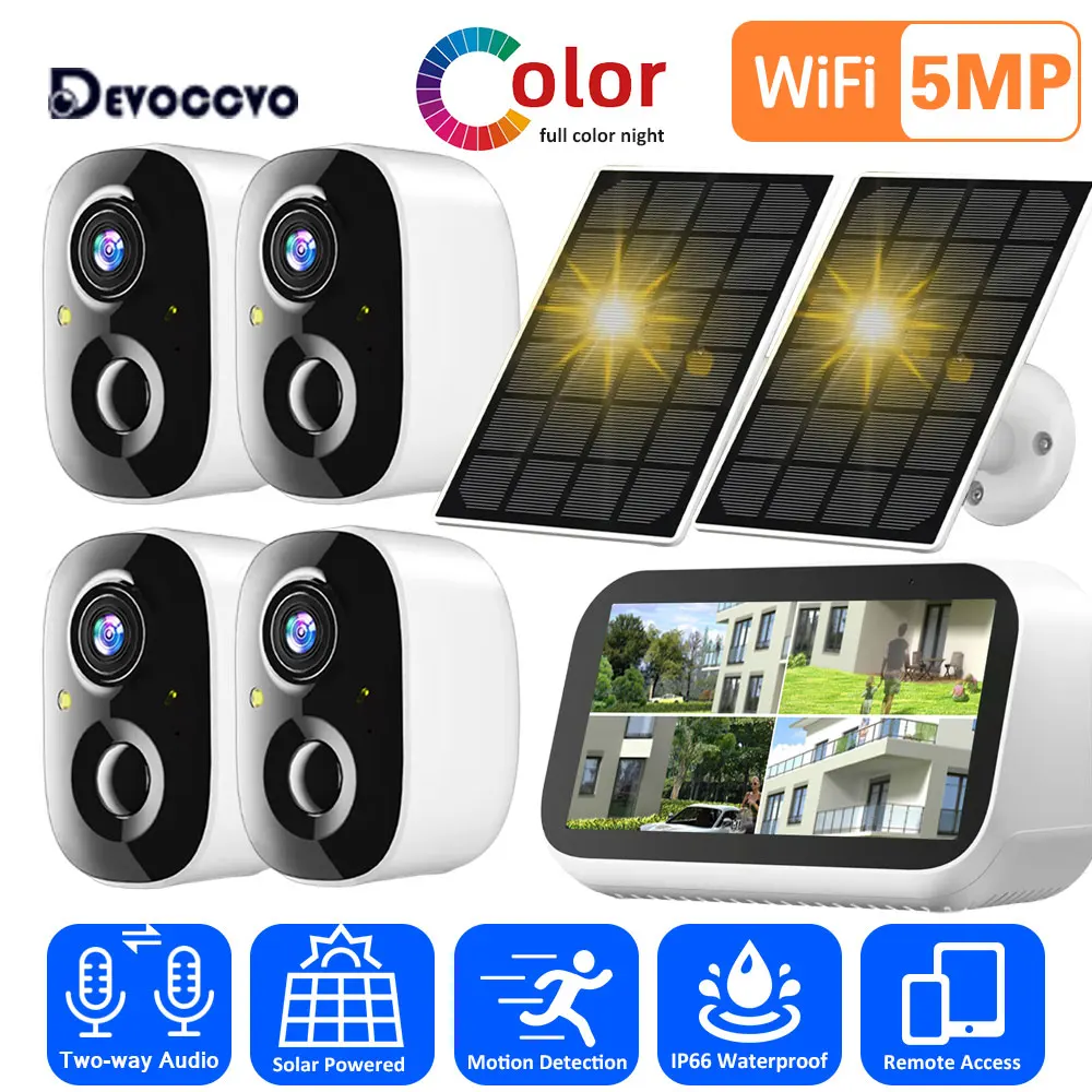 2 Way Audio 5MP 4CH… - image