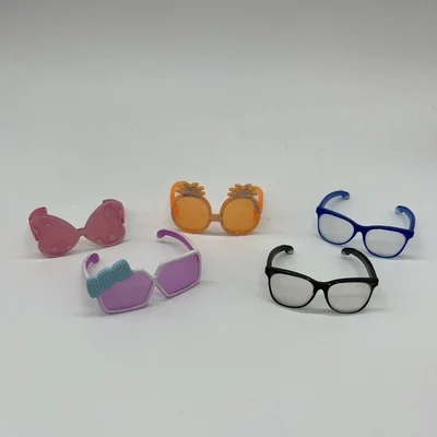 original doll of girl accessories only shoes boots  glasses 1/ 6  rainbow doll clothes gift for girl dongcheng