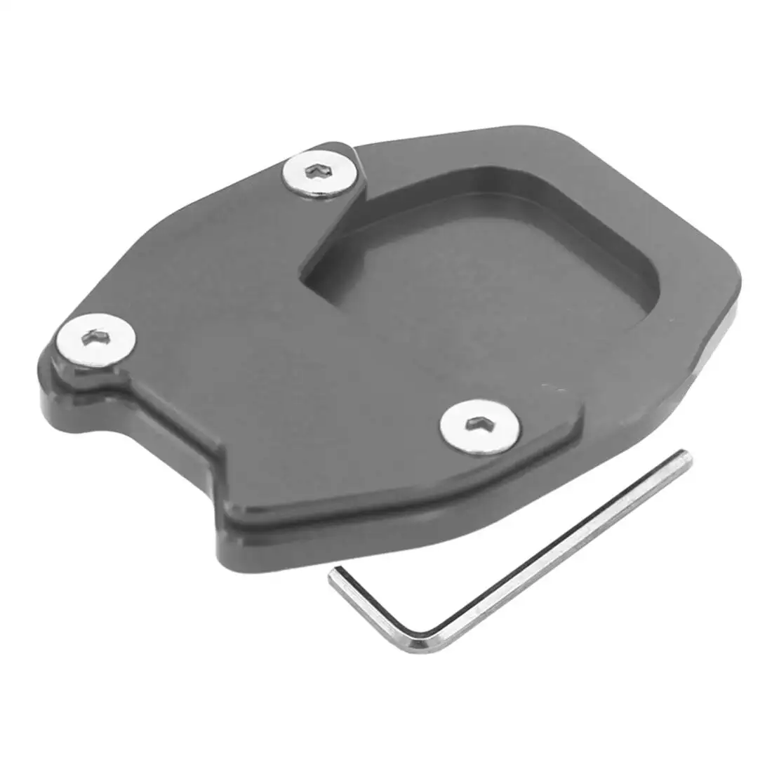 Motorcycle Foot Side Stand Enlarge Plate Kickstand Extension Pad Titanium Fit for Honda X-ADV750 NC750X 2021-2024