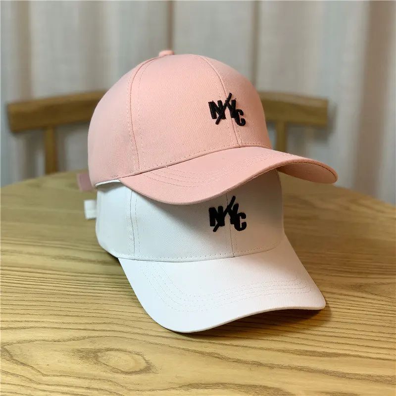 Fashion Casual Three-dimensional Letter Embroidery Men's Baseball Cap Outdoor Sports Beach Chapeau Femme Back Button Sun Hat