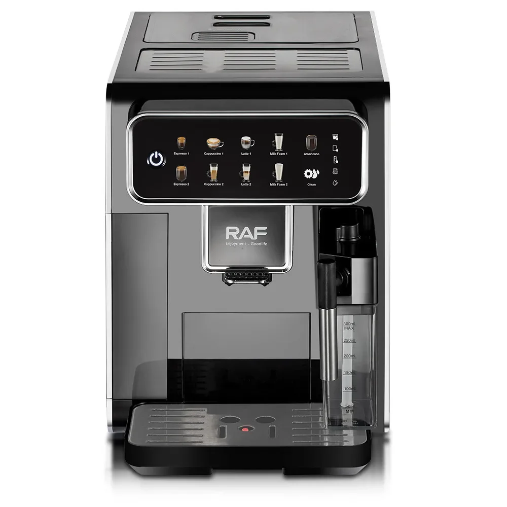 Macchina da caffè fantasia multifunzione Macchina per caffè espresso completamente automatica, più gusti, Pannello operativo LCD per macchina da caffè in schiuma di latte