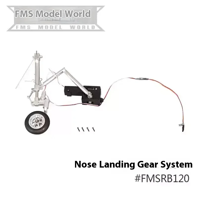 Corps de train d'atterrissage, ailes principales, queue plate, couverture de palette, hélice, accessoires électroniques, Fms 1700mm, F7f Tiger Cat