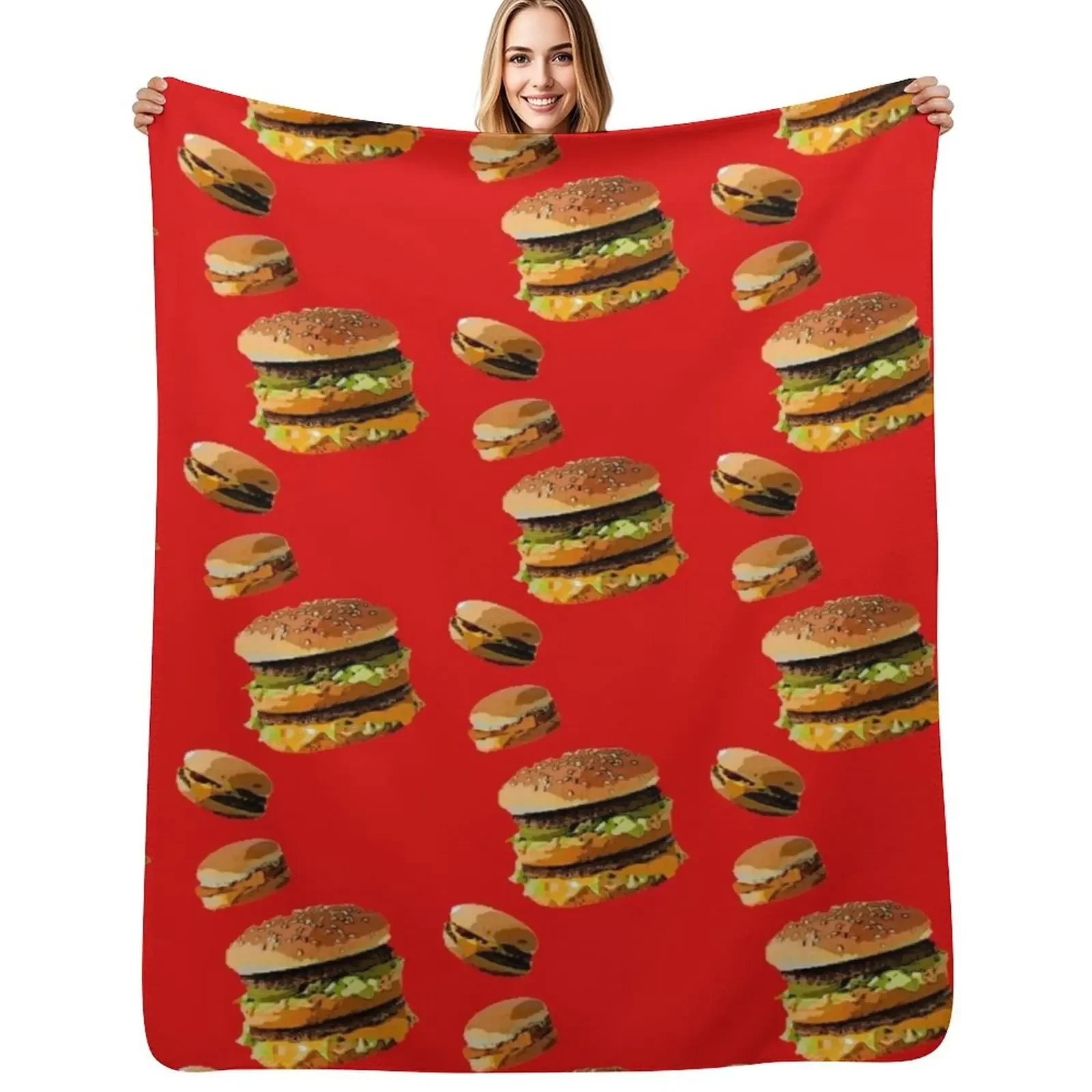 Big Mac and friends Throw Blanket Bed Fashionable Decorative Beds Weighted For Decorative Sofa Summer Blankets