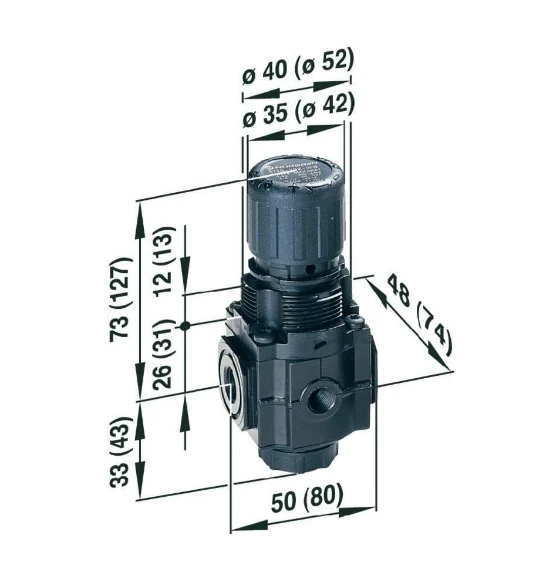 

Balanced Valve Design R72G-2GK-RMN Excelon General Purpose Pressure Regulator