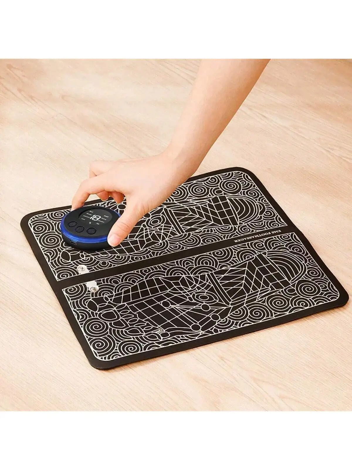 

2026 EMS Foot Massager Rechargeable Massage Pad Foot Relaxation Pad Electric Foot Massage Tools Promote Blood Circulation