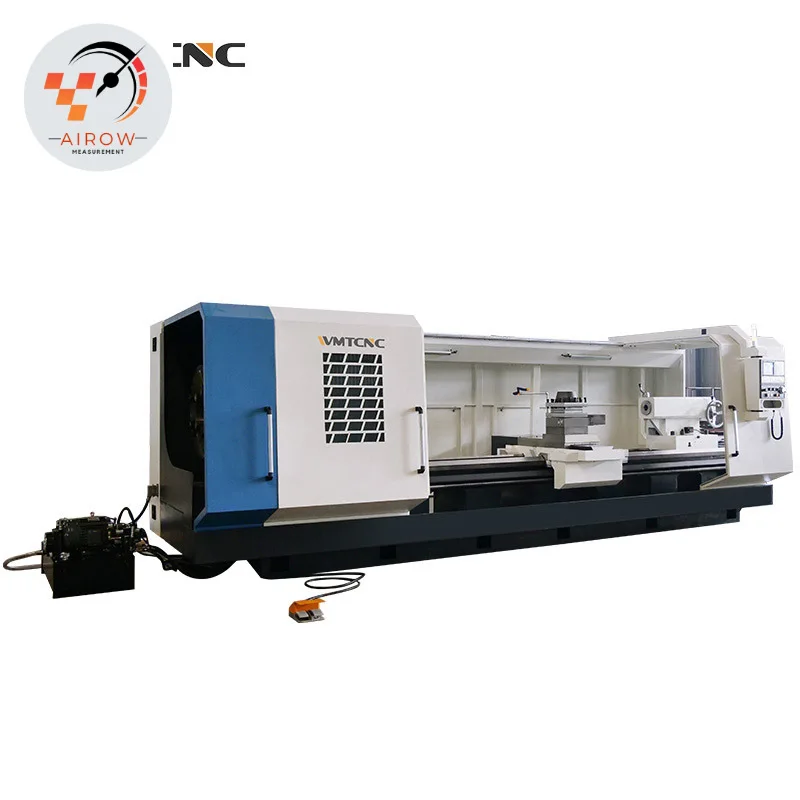 Ariow Rigid Pipe Threading QK1335x3000 Horizontal Pipe Thread Lathe Machine Metal Cutting Big Hole Lathe for Pipes