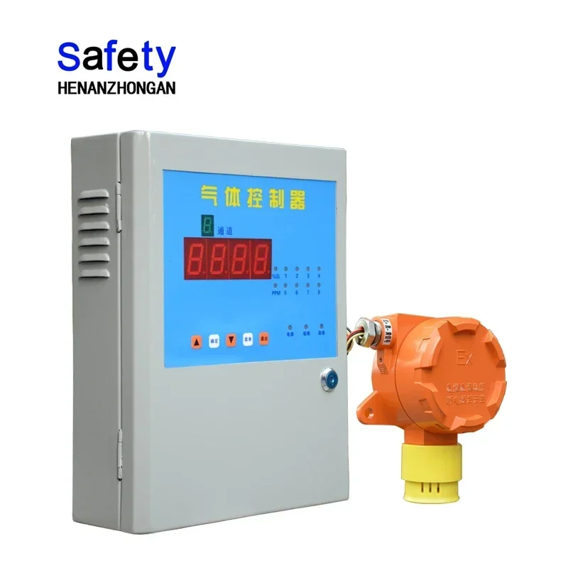 Pannello di controllo allarme antincendio indirizzabile/controller rilevatore di gas con ventola attiva