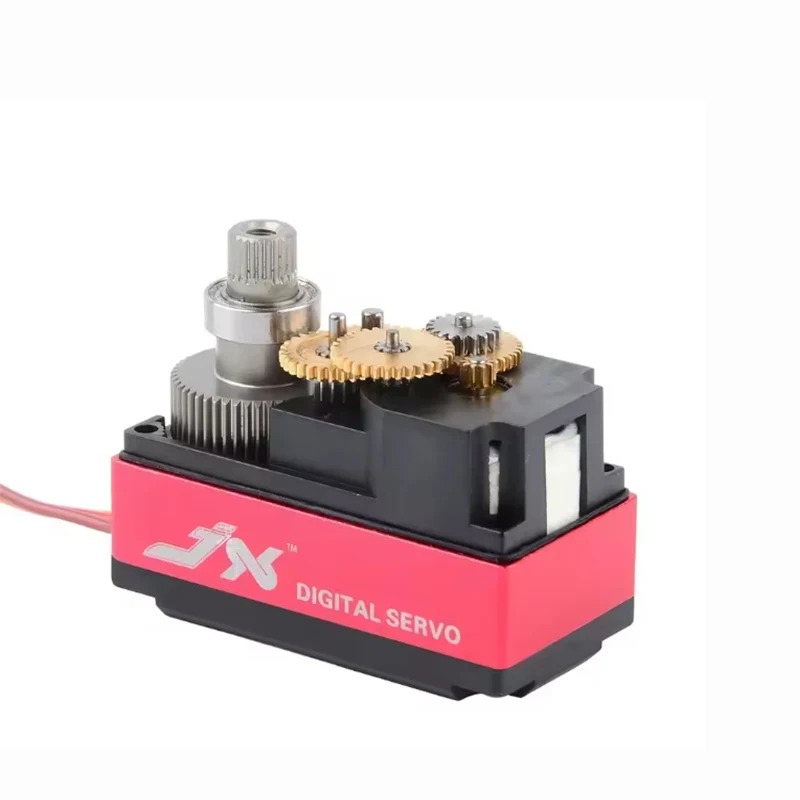 JX PDI-4409MG 9KG Cyfrowe Serwo - Metalowe Koło Zębate, Niskoprofilowe, do Samochodów RC i Robotów w Skali 1/8 i 1/10