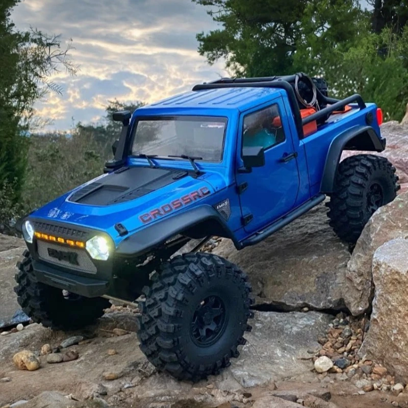 1/8 Scale Remote Control Crawler RTR EMO X Rhino 2025 RC High-Performance Off-Road Pickup Truck Model - Boy's Toy