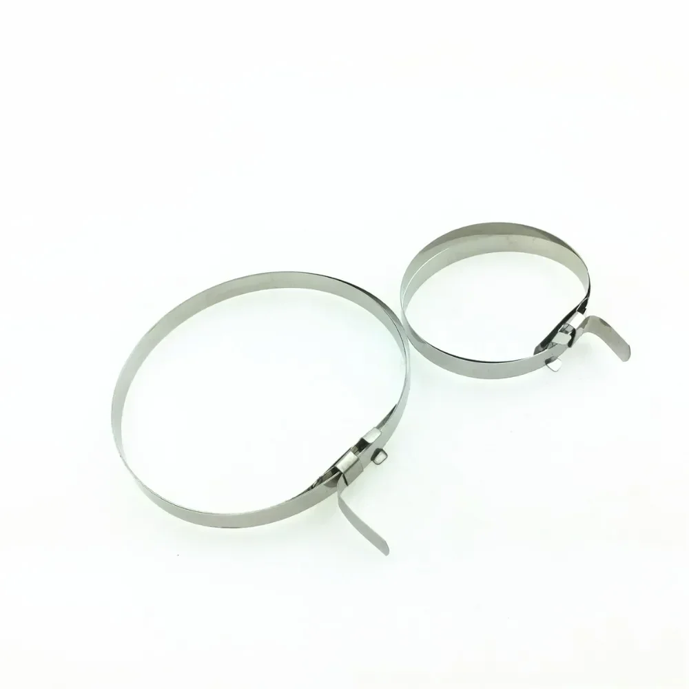 For Car inside and outside ball cage half shaft clamp circlip buckle stainless steel clip dust jacket repair kit 4pcs