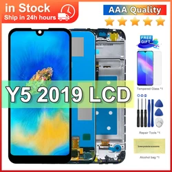 Testato al 100% per Huawei Y5 2019 LCD AMN-LX9 AMN-LX1 AMN-LX2 AMN-LX3 Display Touch Screen Digitizer Assembly con cornice