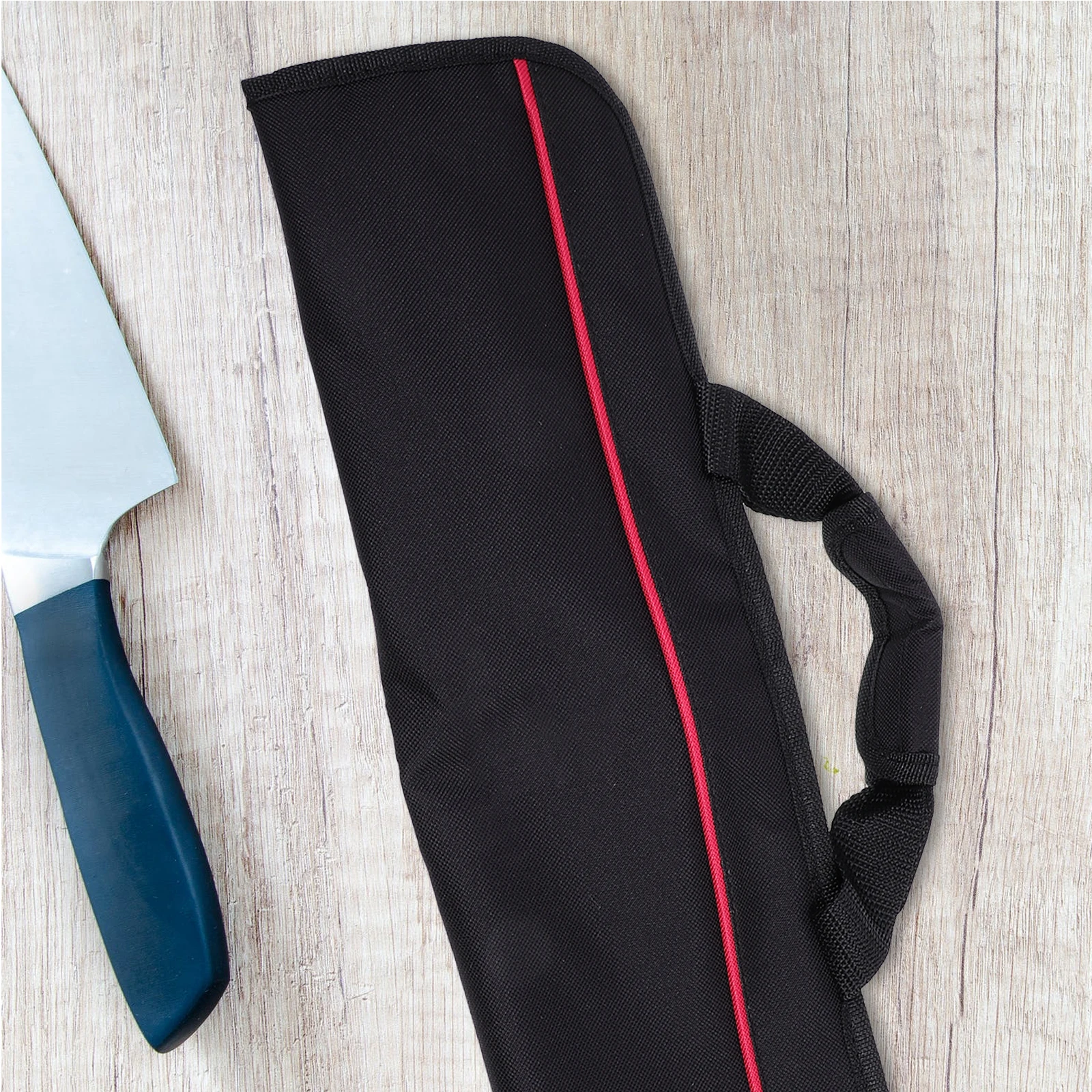 

Knife Storage Bag Cutlery Pouch Oxford Cloth Large Capacity Chef Tool Case Camping Silverware Holder Knives Bag