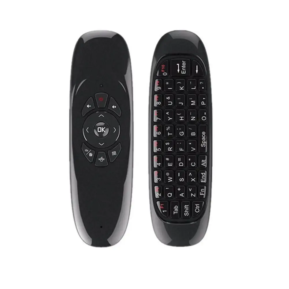 

C120 Fly Air Mouse Remote Wireless Keyboard 2.4GHz Connection G64 Rechargeable Keyboard Mouse For Android TV Box/PC