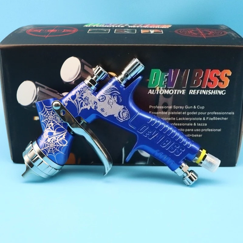 

Tpaitlss Blue Spider Carving Spray Gun TE20/T110 Nozzle LVMP GTl Pro LITE Paint Tool 600 Ml Primer/varnish for DEVILBLSS.