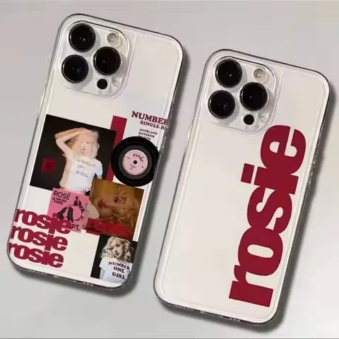 ROSÉ Rosie Phone Case For iPhone 17 16e 16 15 14 13 12 11 Mini Air