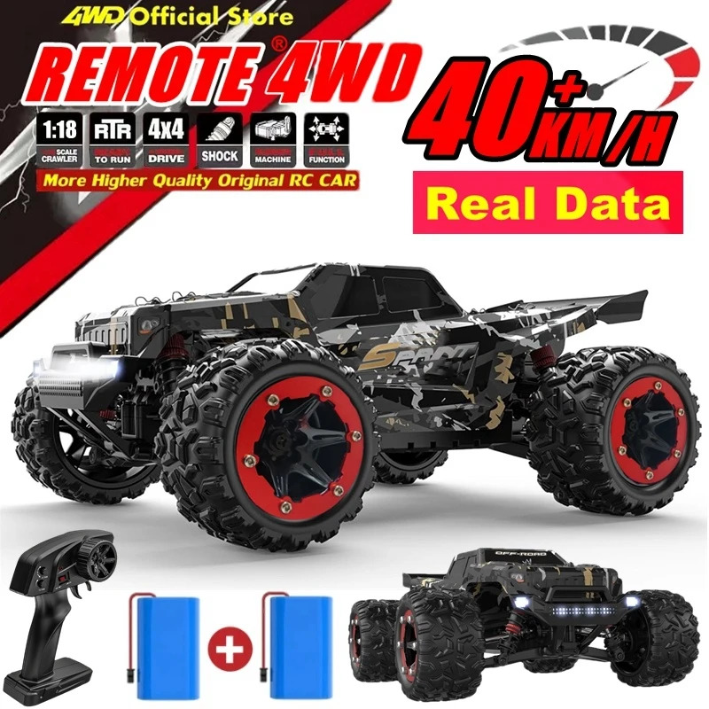

4WD Buggy Racing RC Car Off Road 4x4 High Speed Super Fast 40KM/H Remote Control Truck Drift Monster Toys Gifts for Adults Kids