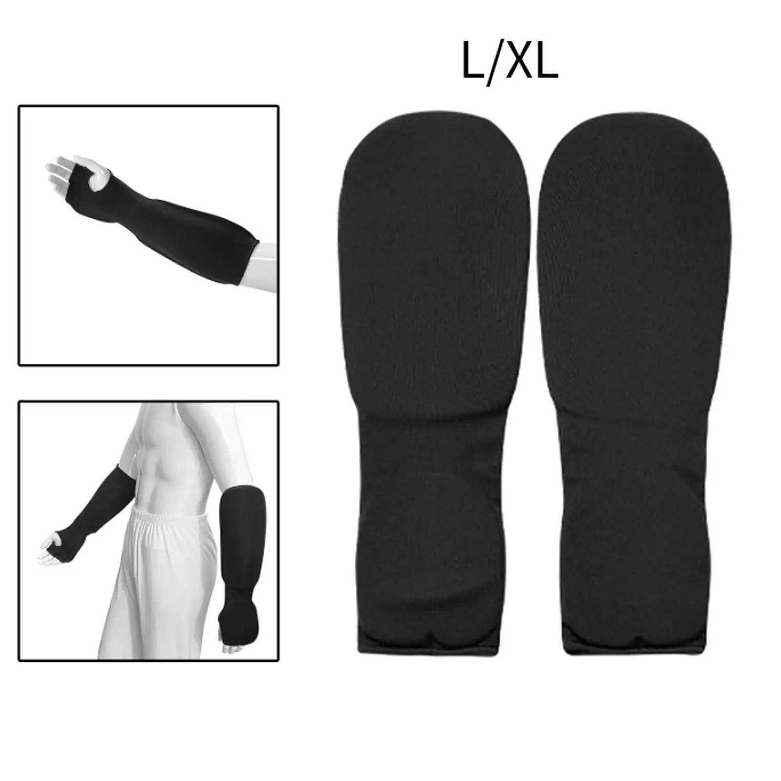 

Hand Fist Forearm Guards Comfortable Protector for Sanda Training Kickboxing