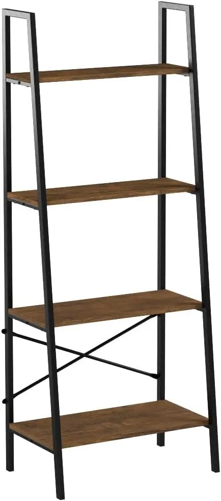 

Shelf, 4-Tier Bookshelf, Storage Rack Shelf for Office, Bathroom, Living Room