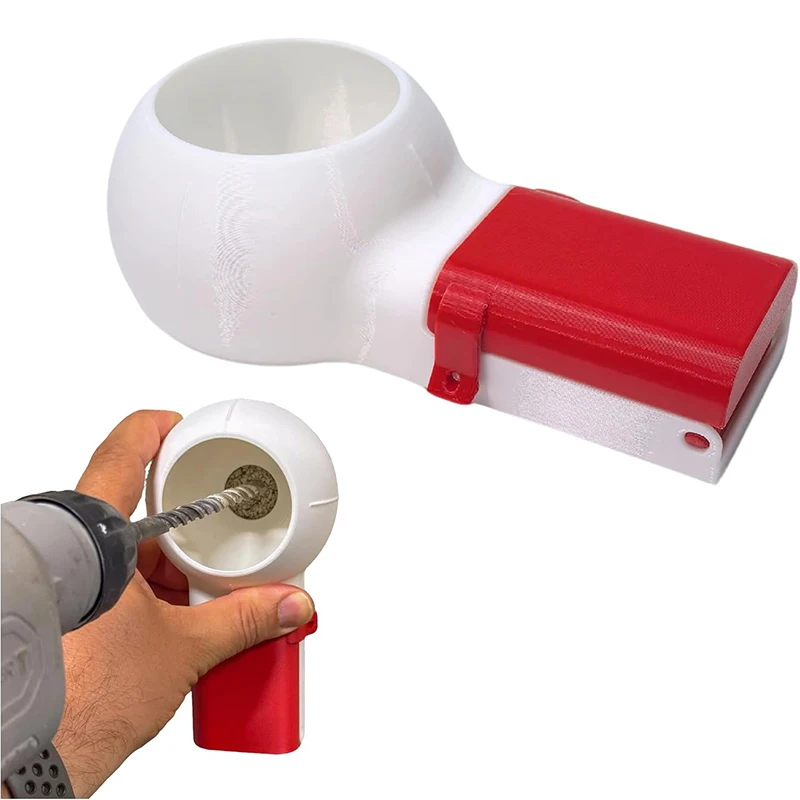 Rotary Nozzle Drill Dust Collection Box,Dust Collector Tool,Household Bit Dustproof Ash Bowl,Electric Drill Drilling Dust Cover
