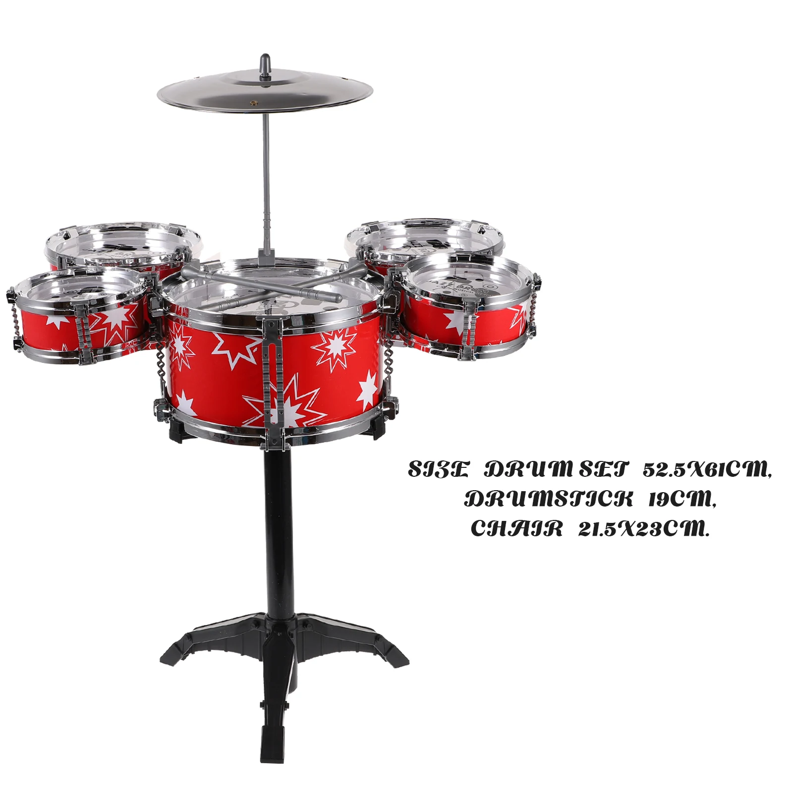 

Drum Set Children’s Kit Kid Instruments Childrens Percussion Toys Children's Musical Kids