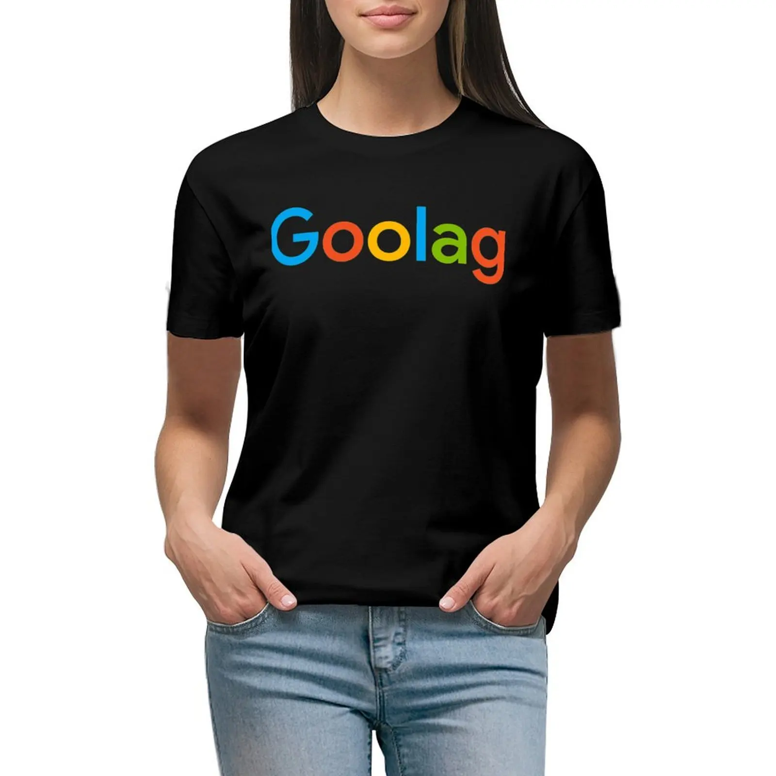 

Goolag T-shirt Short sleeve tee Aesthetic clothing clothes for Women