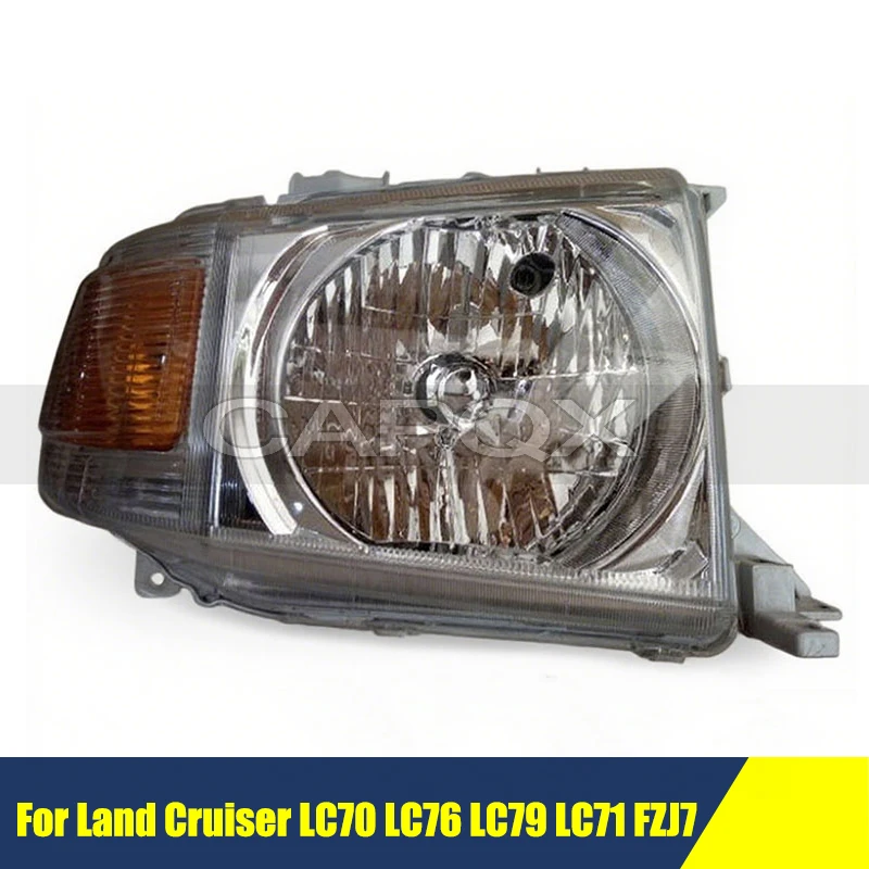

Передний бампер, фара для Land Cruiser LC70 LC76 LC79 LC71 FZJ7 GRJ7 HZJ7 4500, головной светильник, головной светильник
