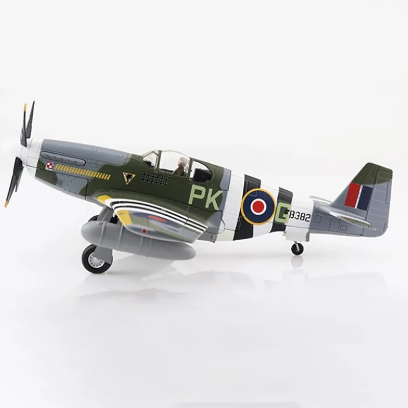 Diecast 1:48 Scale HA8513 P51 Mustang fighter PK-G/FB382 Alloy Finished Simulation Model  Souvenir Gifts For Adult Boy