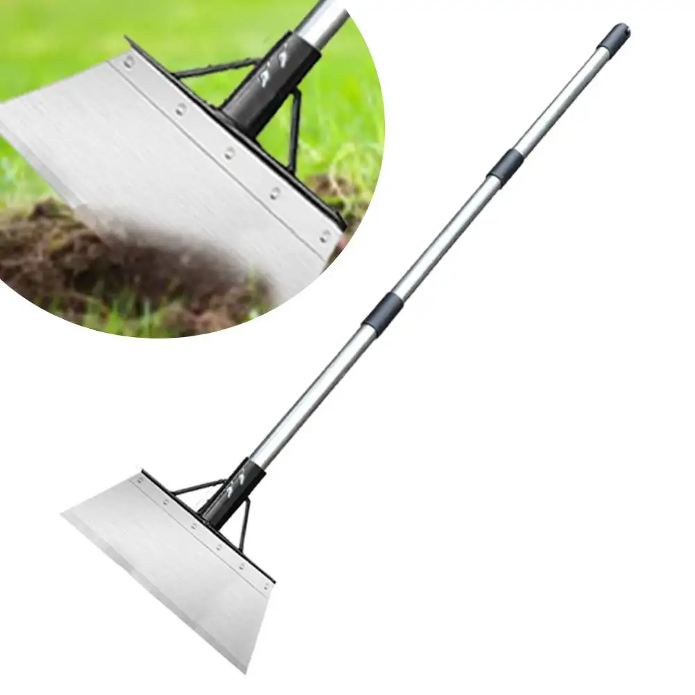 

Metal Weed Cleaning Shovel Stainless Steel Deicing Shovel Outdoor Garden Shovel Farm Weeding Planting Shove Weeding Tool
