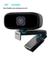 HD Computer Video Camera Network USB Drive-free Conference Teaching Internet Celebrity Live With Microphone 1080P Webcam