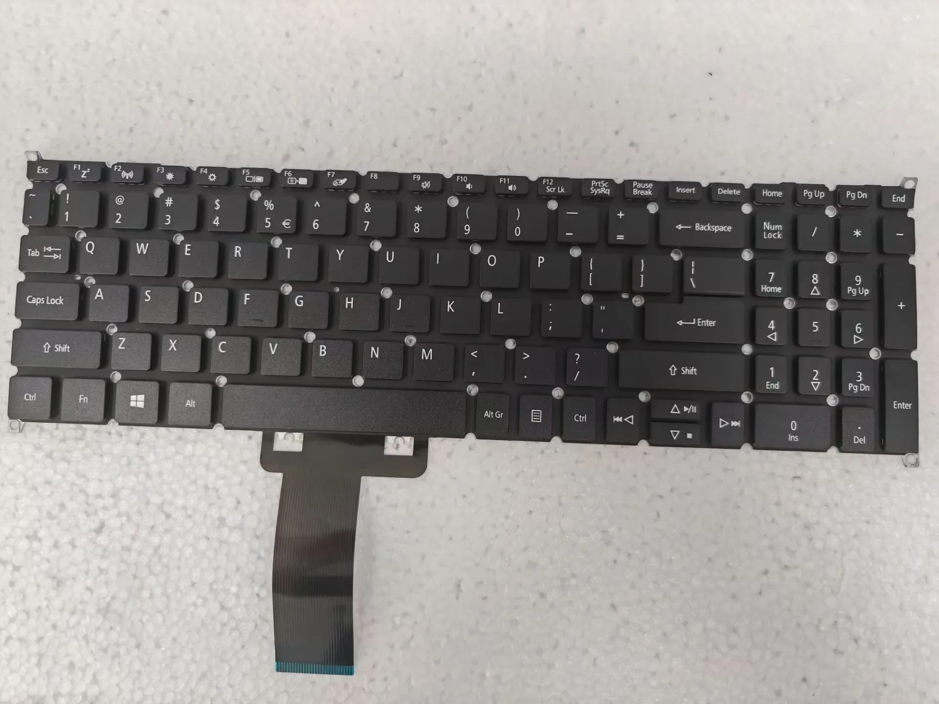 US Laptop Keyboard for ACER Spin 5 SP515-51N GN Nitro NP515-51 N17W1 Non-backlit (END Key)