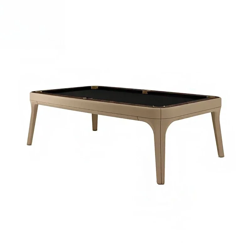 

Light luxury high-end solid wood pool table luxur y designer high-end entert ainment furn iture