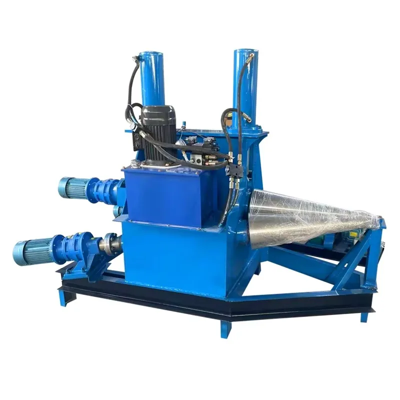 High Precise Hydraulic Type 3 Roll Taper Cone Sheet Forming Rolling Machine Conical Plate Rolling Machine Factory Price