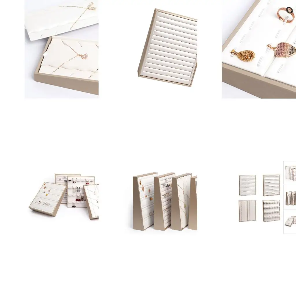 Stylish Leather Jewelry Display Stand For Efficient Organization And Presentation Of Jewelry Collections