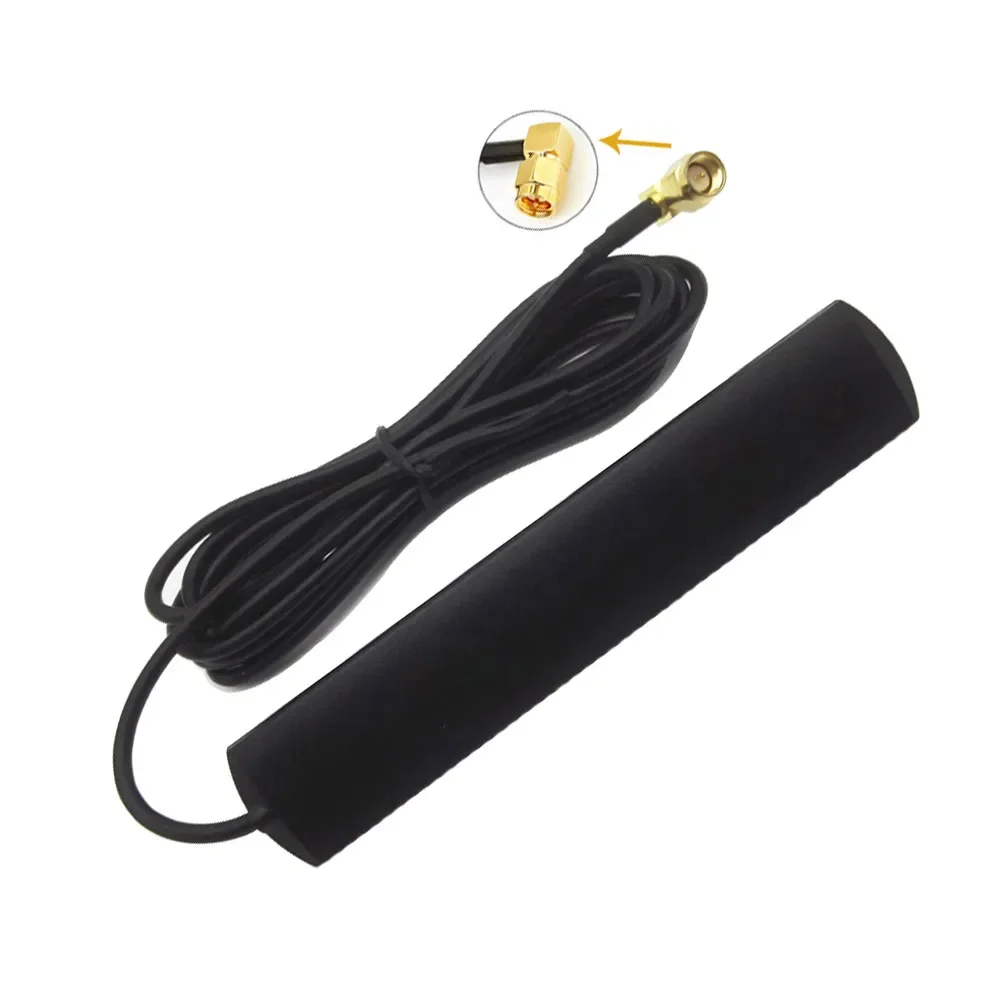 Car External Parts Antenna For Car Truck Motorcycle Boat Campers Black SMA Male Connector 1pc 4dBi 700-2600MHz Car Tools