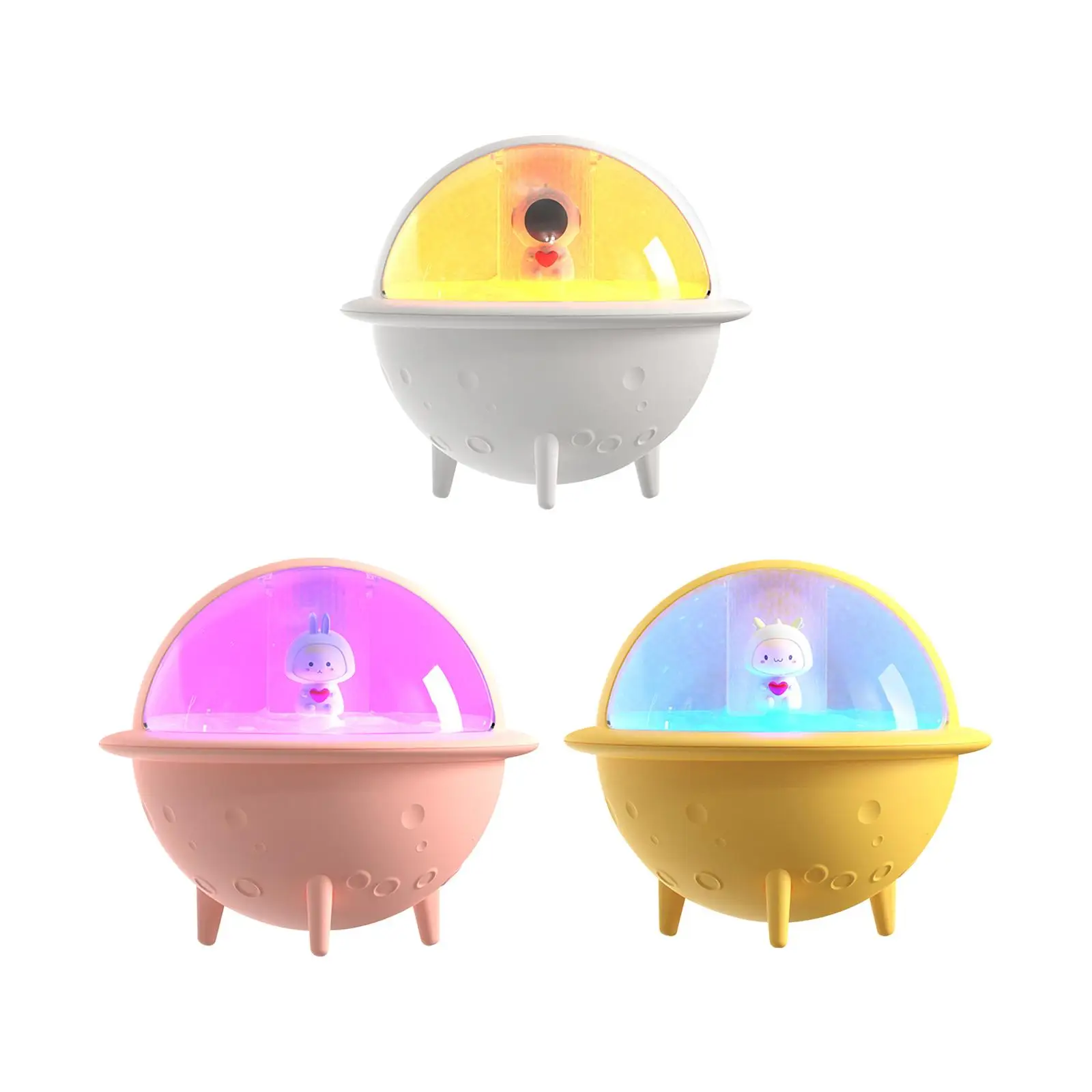 Astronaut Humidifier Silent Mini Humidifier for Office Living Room Car