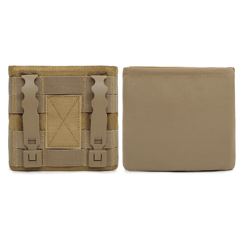 Tactical Ultralight Side Plate Pouch 6x6 Side Armor Carrier Pouch EVA Pad Sundry Bag for TMC AVS LV119 JPC Hunting Vest