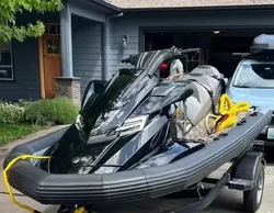 Inflatable Jet Ski Boat jet tender inflatable tender mixes with Nimble Water Travel