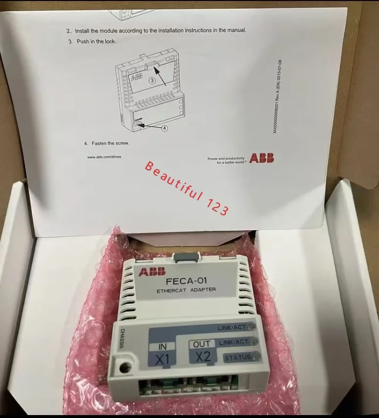New Original FECA-01 EtherCAT Adapter Module (Brand New) FECA01
