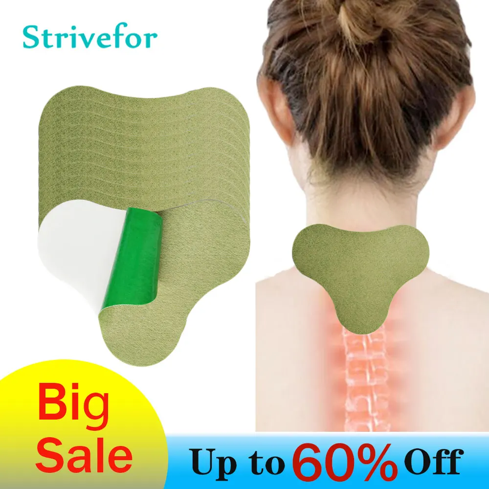 

8/24/40pcs Neck Medical Plaster Cervical Joint Pain Relief Patch Wormwood Extract Moxibustion Sticker Rheumatoid Arthritis