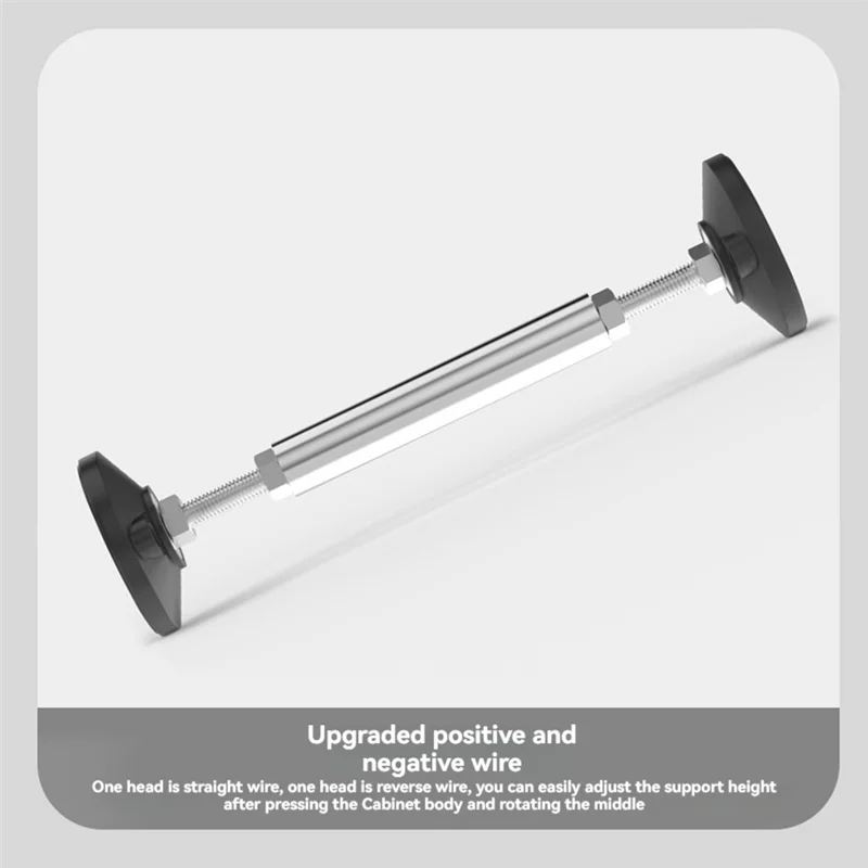 Classy-Stainless Steel Telescopic Support Rod Cabinet Support Rod High Hardness Sink Support Bracket Load-Bearing 300 Kg