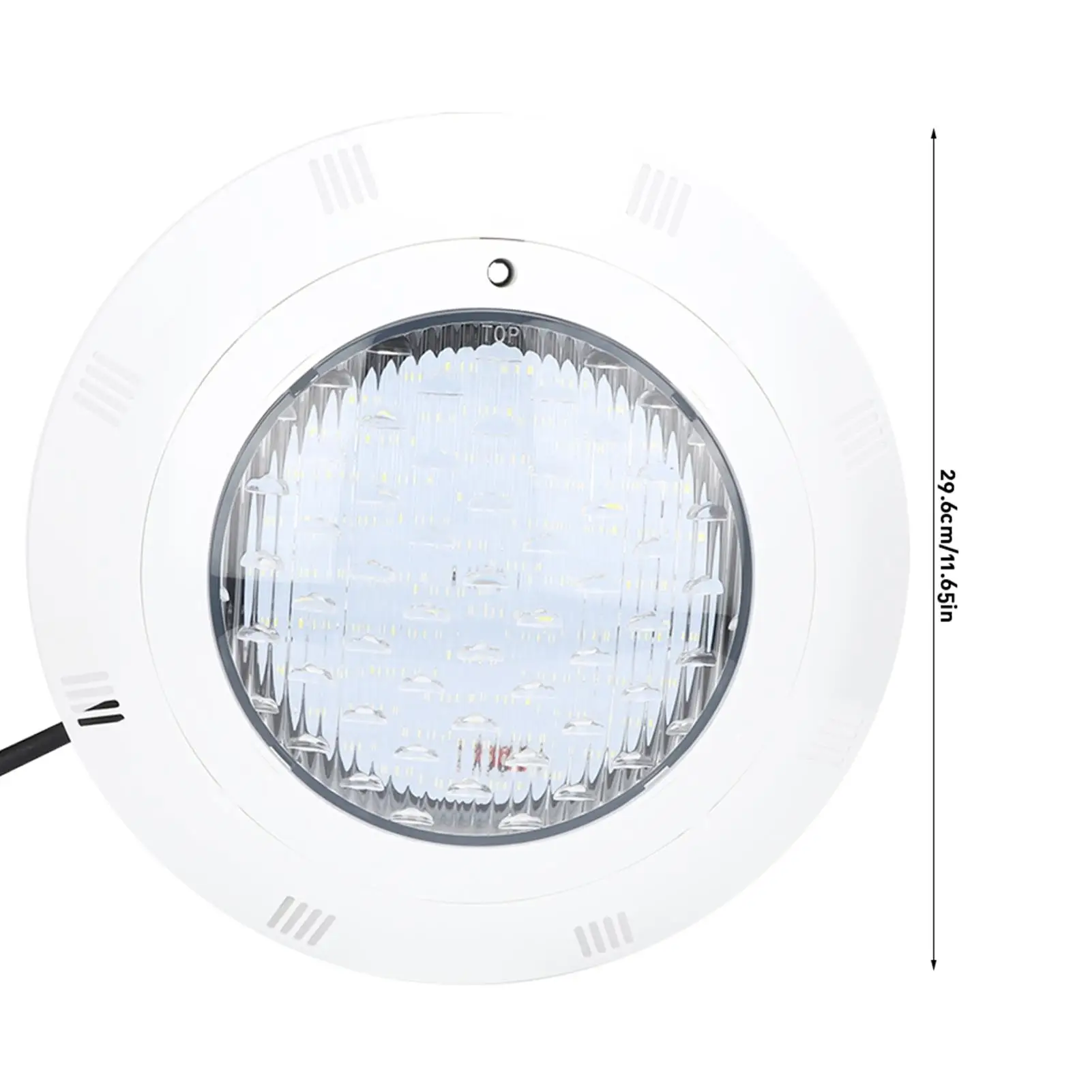 水中水泳用防水プールライト,壁取り付け照明,40W, AC12V, 360チップ