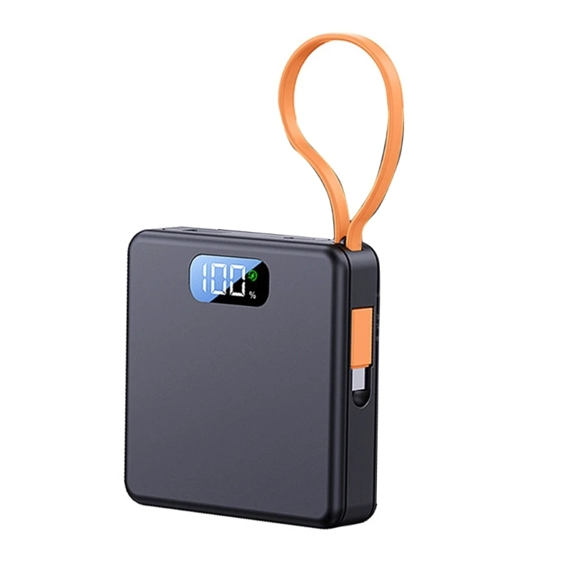 U55B LED Display Battery Case Box for 21700 Cells, Travel Shell Use