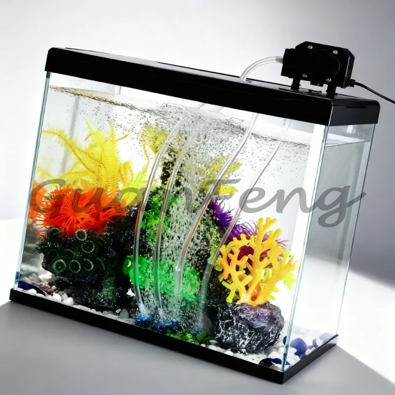 High‑Power Electromagnetic Air Pump, Aquarium Fish Tank Oxygenation Pump for Household Aquaculture Oxygen Supply
