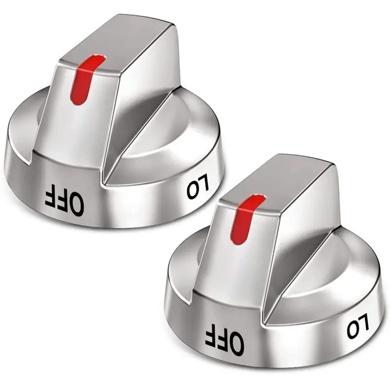 

AEE6-2PCS DG64-00473A Stove Oven Knobs Top Burner Control Dial Knob Replacement Parts For NX58H5600SS NX58H5650WS