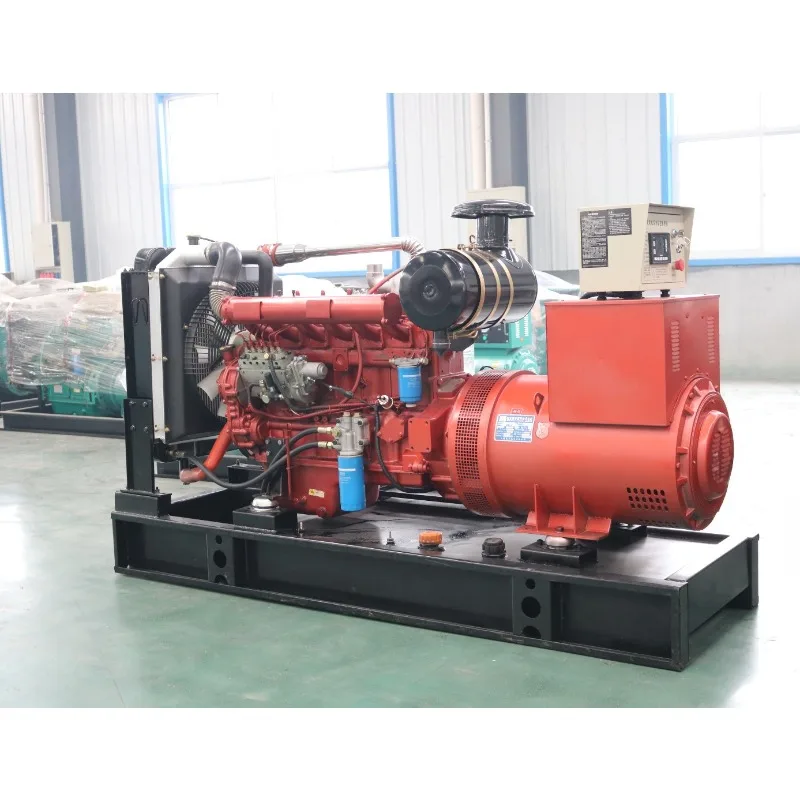 Emergency Generator Set Household Mine Portable Generator Genset Diesel Engine Silent Factory Direct Sales