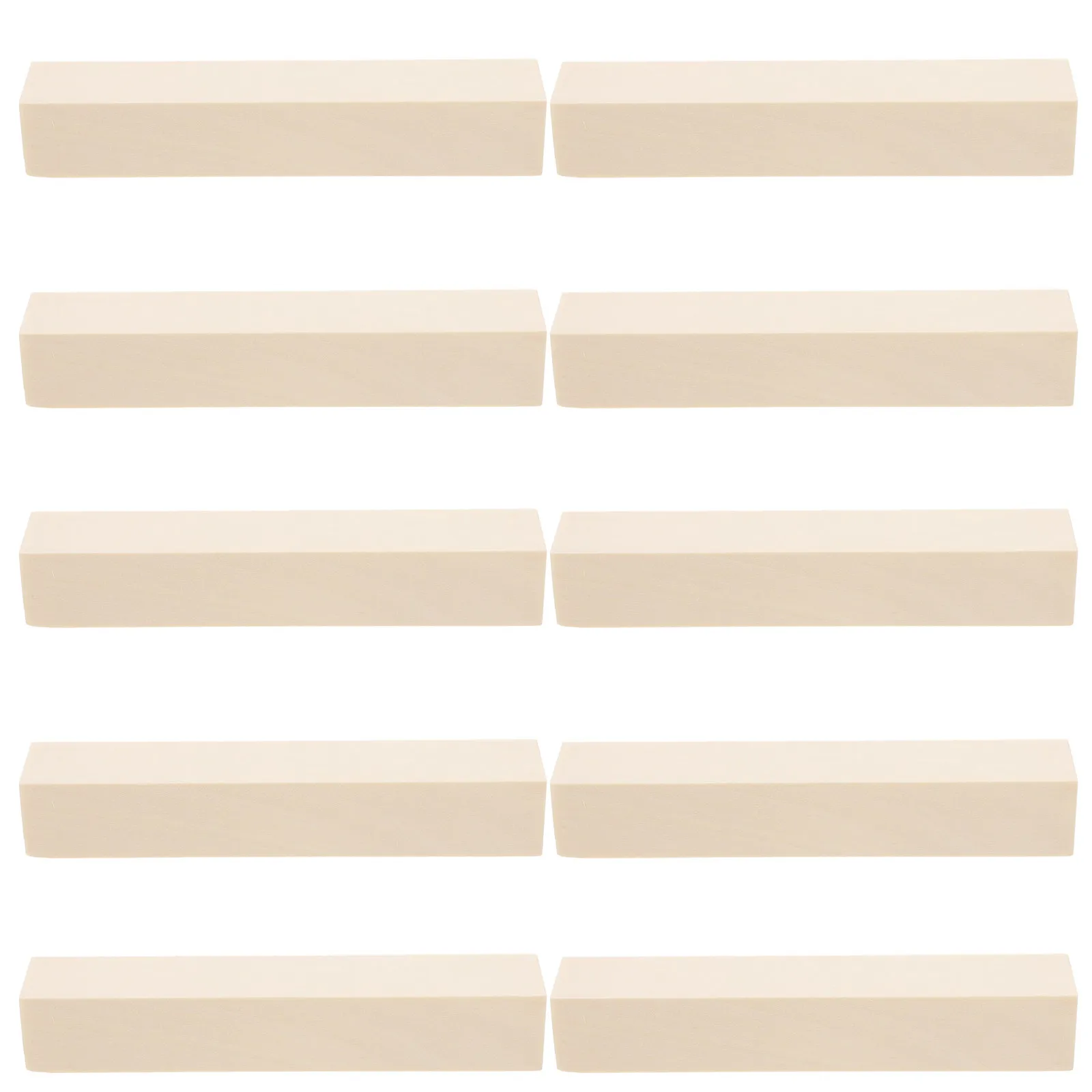 

10 шт. блоков из липы для резьбы, идеально подходят для создания фигурок и украшений, легко обрабатываемы, подходят для всех уровней подготовки.